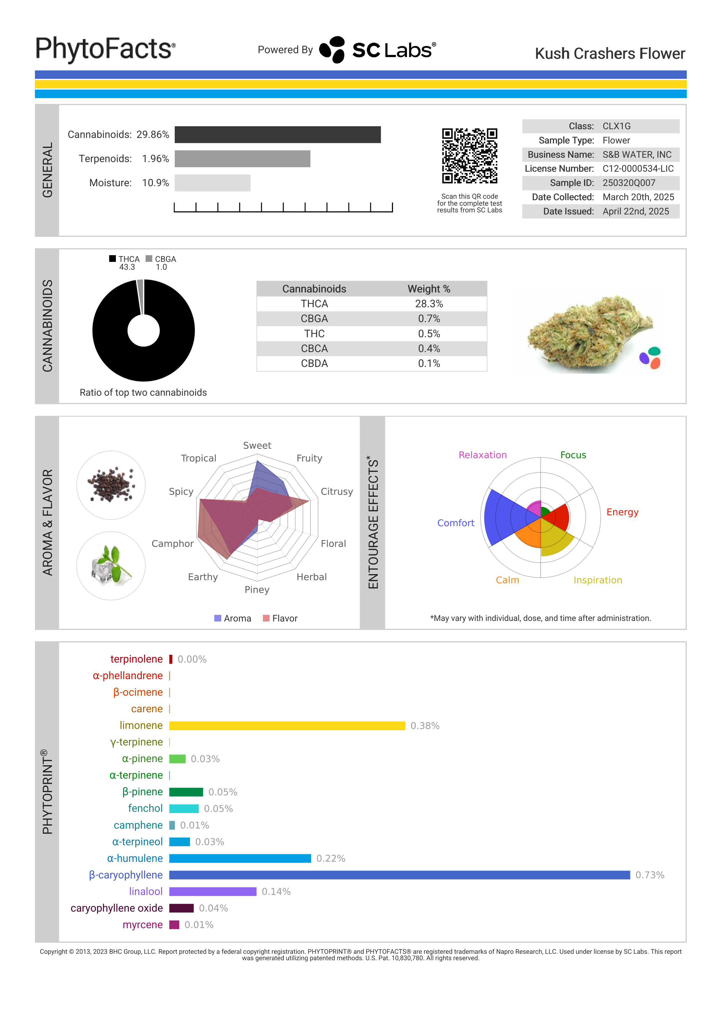 Strain Phytofacts