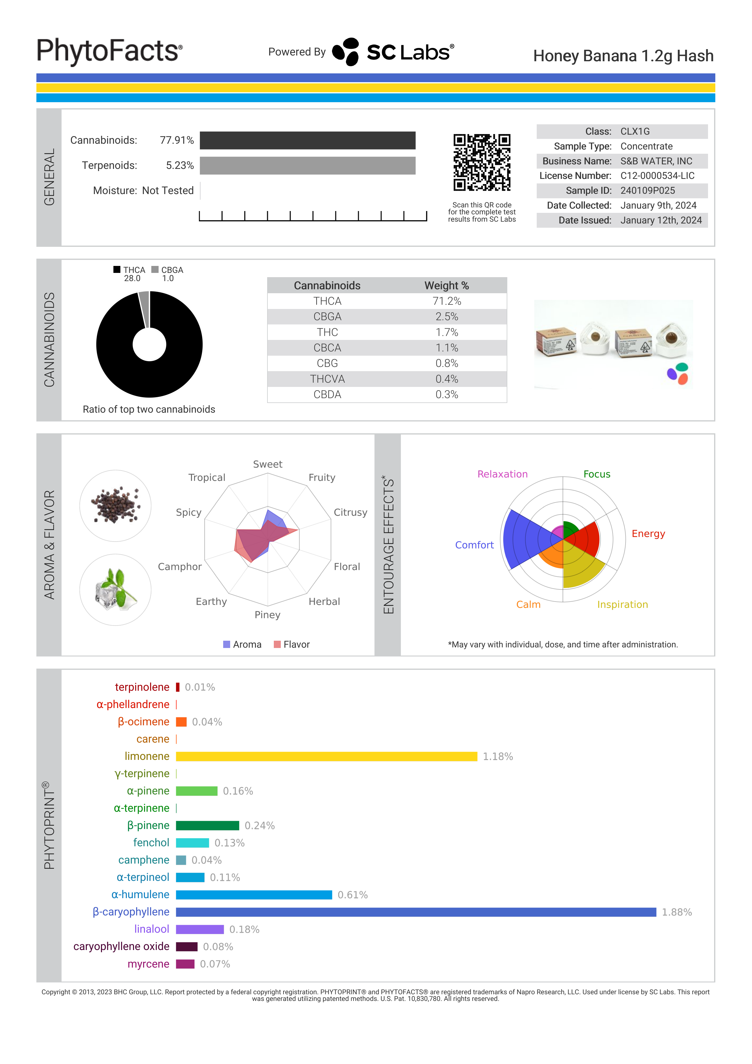 Strain Phytofacts