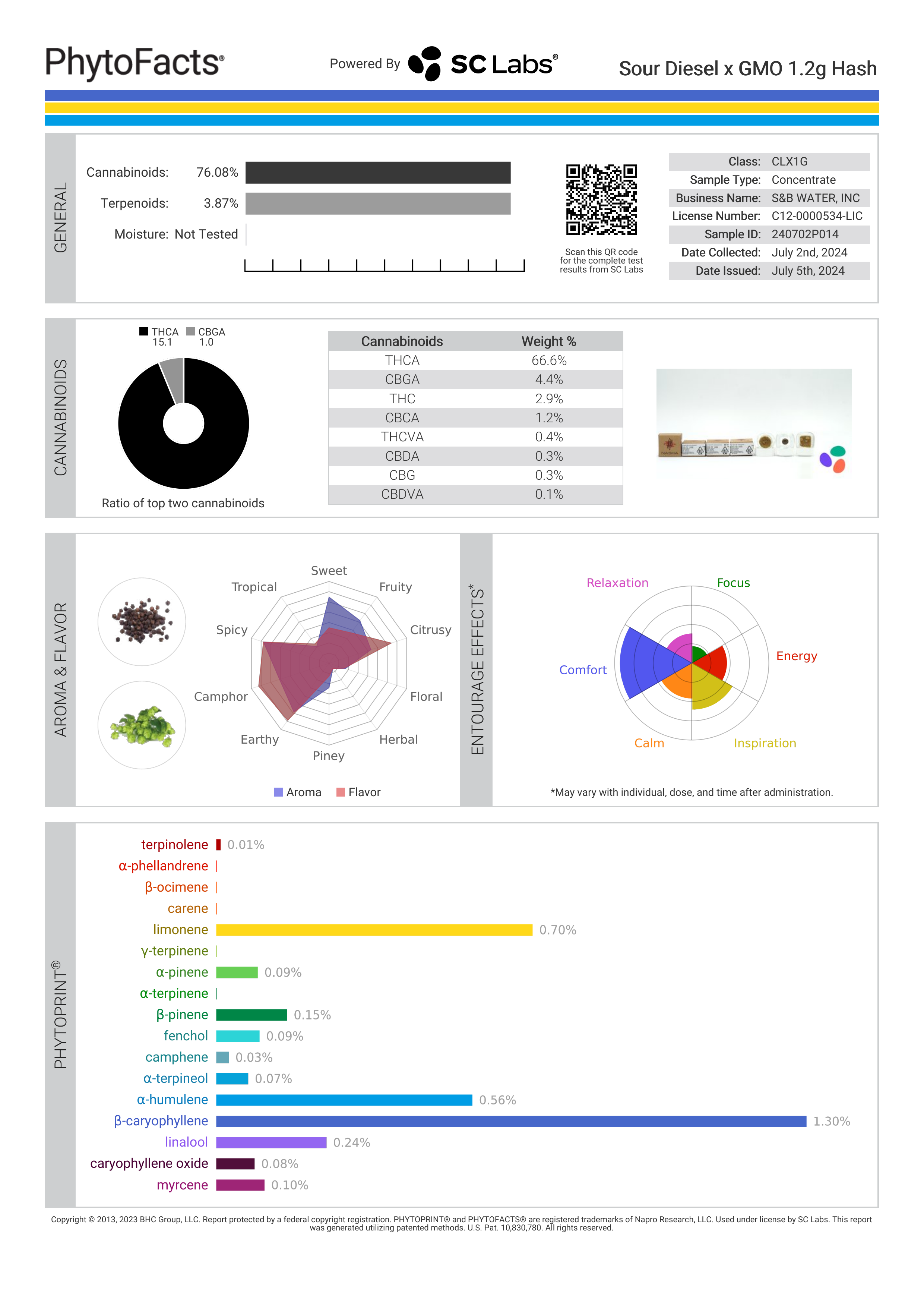 Strain Phytofacts