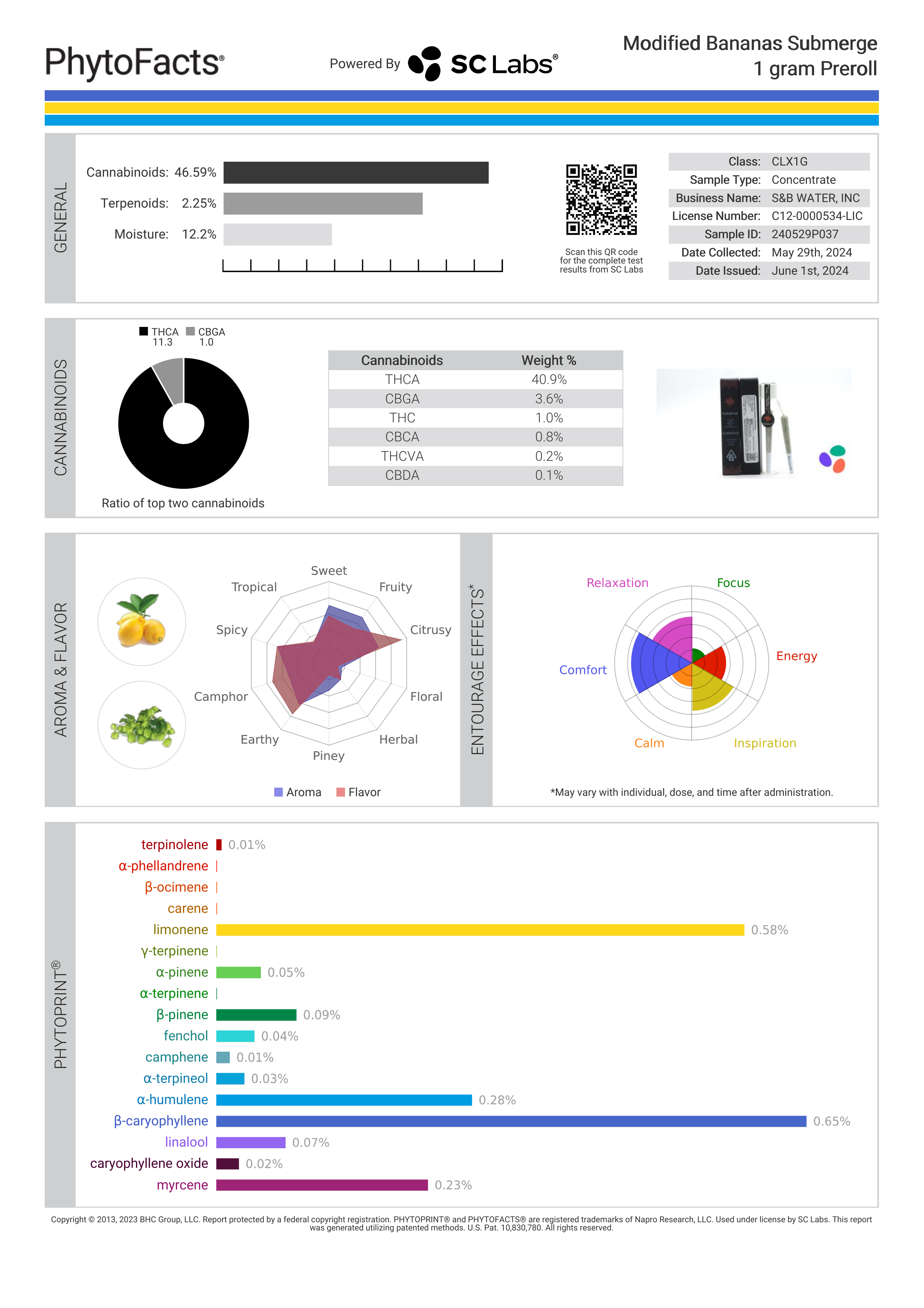 Strain Phytofacts
